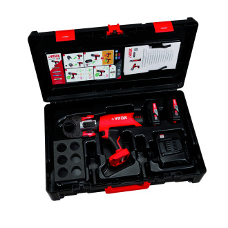 Presse à sertir électro-mécanique M2X - 2 batteries - avec pince mère - 253551