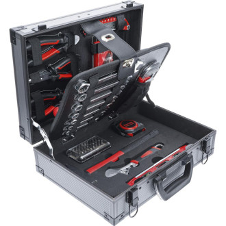 Caisse a outils - malette aluminium 66 pieces