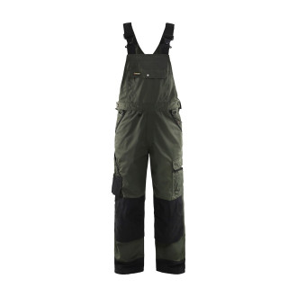 Cotte à bretelles Paysagiste Vert-Armée/Noir 26541835 - Taille au choix