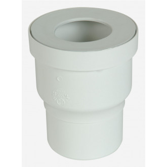 Sortie droite pour WC - Diamètre : 85/100 mm