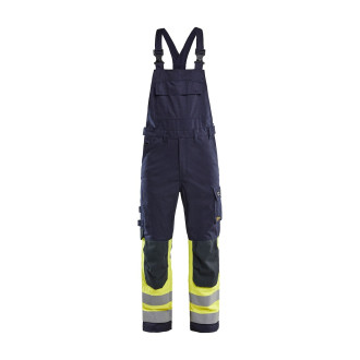 Salopette multinormes inhérent Marine/Jaune-Fluo 28881512 - Taille au choix