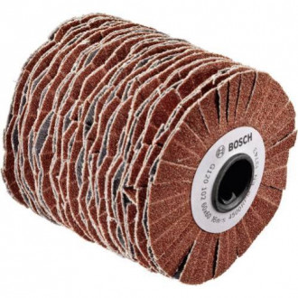 Rouleau flexible 60 mm grain 120 bosch pour prr / texoro - 1600a00153