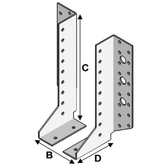 Sabot à ailes extérieures à 2 éléments 2x30