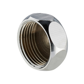 Bouchon laiton chromé femelle F3/8 (12x17) NOYON & THIEBAULT - 234-12CS2