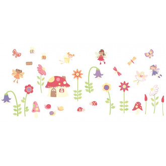 Kit de stickers le jardin enchanté