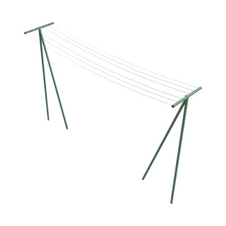 Étendoir à linge acier 60m de câble, windy 