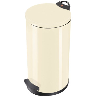 Hailo poubelle à pédale t2 taille l 19 vanille 0520-639