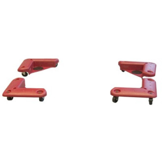 Coins roulants plastique 200 kg - 860000347