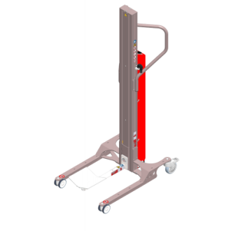 Gerbeur Astair à levée électrique avec éperon à galet et plateau V course de levée 1200 mm 30 kg - 855000996