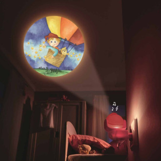 Haba veilleuse enfichable star sprite rouge & orange 302916