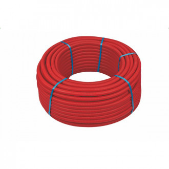 100ml multicouche gainé rouge 10bar-95°-alu 0,2mm-o16x2.0