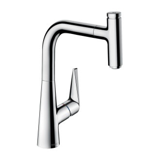 Talis select s 220 mitigeur cuisine avec douchette extractible chromé