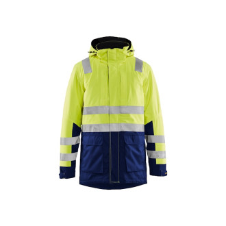 Parka hiver haute-visibilité 