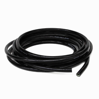 Tuyau plastique noir produits chimiques ø16x23,5, le mètre