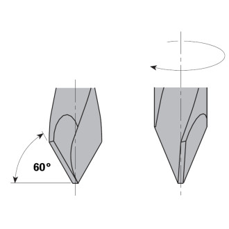 HM-M. A TOURILLONS D=10X35 Z=2 S=10X25 DR. 314.100.11