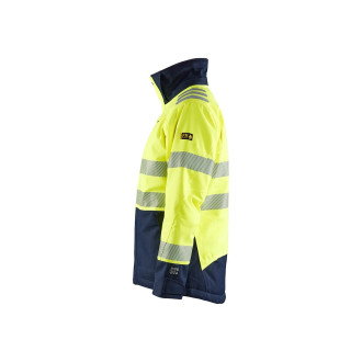 Veste hiver multinormes retardant flamme Jaune-Fluo/Marine Femme 49171534 - Taille au choix