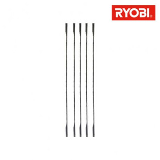 5 lames à chantourner ryobi pour scie à chantourner rsw1240g ssb18tpi