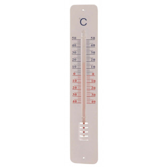 Thermomètre 45 extérieur sur plaque métal