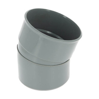 Nicoll coude 20° pvc évacuation nicoll mâle femelle ø140