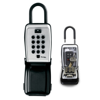 Boite à clés masterlock avec anse - boutons poussoirs - 5422eurd