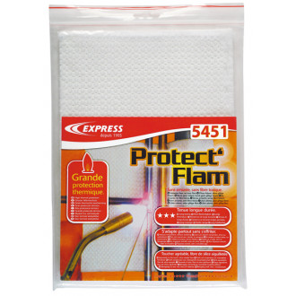 Protection thermique PROTECT’ FLAM en fibre de silice molletonnée
