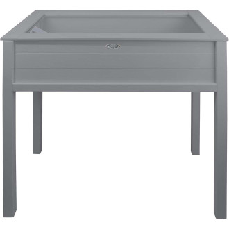 Serre de jardin en pin 101 cm de hauteur gris