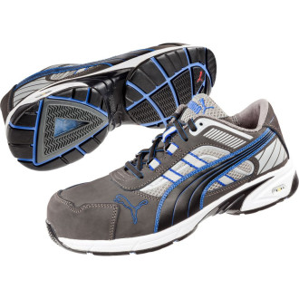 Chaussures de sécurité basses puma pace blue low s1p hro sra