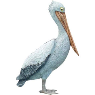 Pélican debout en résine 84 cm