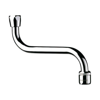 Bec horizontal mural avec aérateur femelle 15-21 15cm
