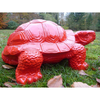 Tortue design en résine 71 cm