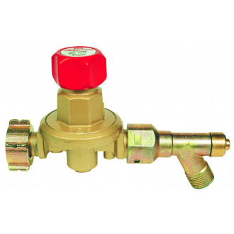 Détendeur variable de 2 à 4 bar, avec sécurité, sortie 3/8e gauche