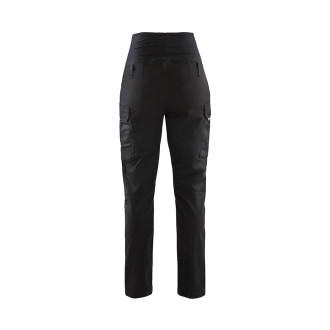 Pantalon de grossesse maintenance stretch 2D Blåkläder Noir 71011830 - Taille au choix