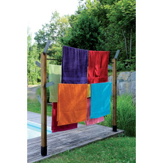 Etendoir à linge moderne  en bois kaktus