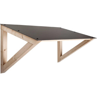 Auvent porte d'entrée moderne inkline