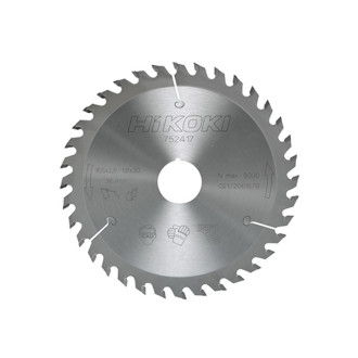 Lame pour scie circulaire bois 165 x 20, 18 dents - HIKOKI - 752480