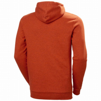 Sweat capuche - hellyhansen - logo hh orange chiné t.xxl 79264_290-2xl