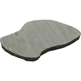 Pas japonais en pierre naturelle gris