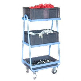 Servante à bacs armature + bacs plastiques 200 kg - 880006499