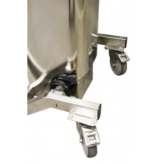Gerbeur Moovit® Monomât inox 304 L semi-électrique levée 1200 mm 80 kg - 855009556