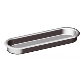 Poignée cuvette MONIN - Inox - 68x21 mm -131810