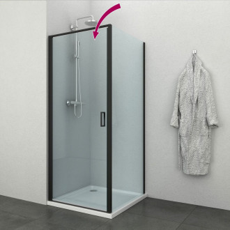 190cm Joint d'étanchéité douche, joint douche italienne, joint de douche  pour paroi en verre, vitre 5/ 6mm, droit