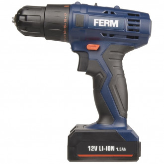 Ferm perceuse sans fil cdm1118 12 v 1,5 ah li-ion