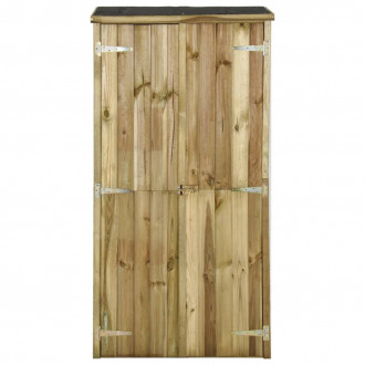 Abri à outils pour jardin pin fsc 85 x 48 x 177 cm