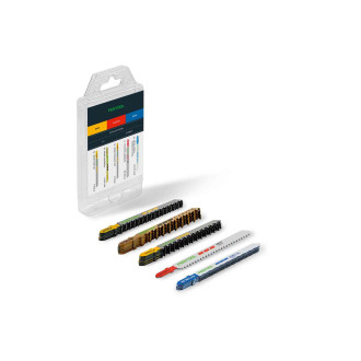 Jeu de lames de scie sauteuse FESTOOL STS-Sort/21 pièces W/P/M - 578071