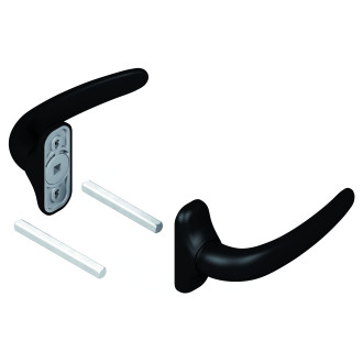 bequille double de porte 6473 dani CROISEE DS (LA) 6473 013