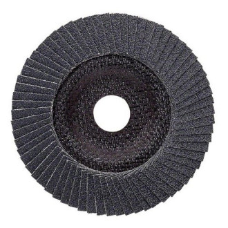 Plateau à lamelles BOSCH EXPERT FOR METAL à surface plate Ø125 - Grain 120 - 2608607356