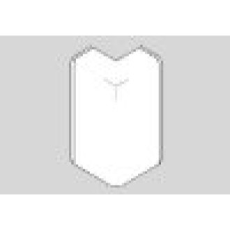 Angle Extérieur pour Plinthe Electrique PVC hêtre 20x70 mm Angle Extérieur pour Plinthe Electrique PVC hêtre 20x70 mm