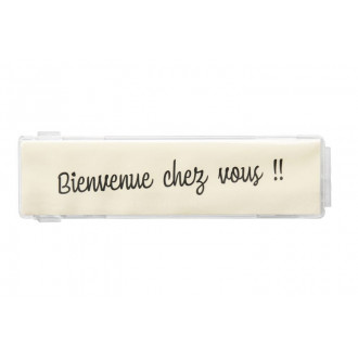 Porte-nom plastique boîte aux lettres type renz - 023723