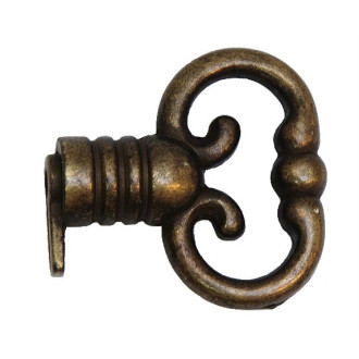 Fausse clé 312 BROS - zamack vieux bronze - 312-Z-4