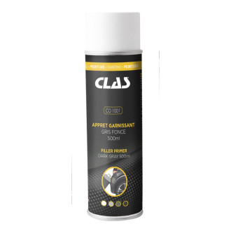 Apprêt garnissant gris fonce 500ml spécial carrosserie - co 1001